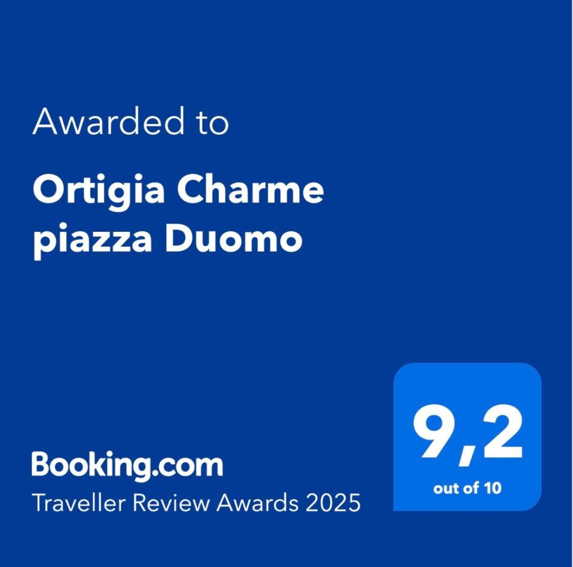 Ortigia Charme Piazza Duomo Syracuse Exterior foto